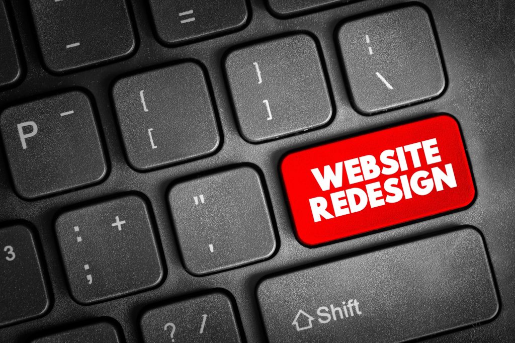 reasons to redesign your website