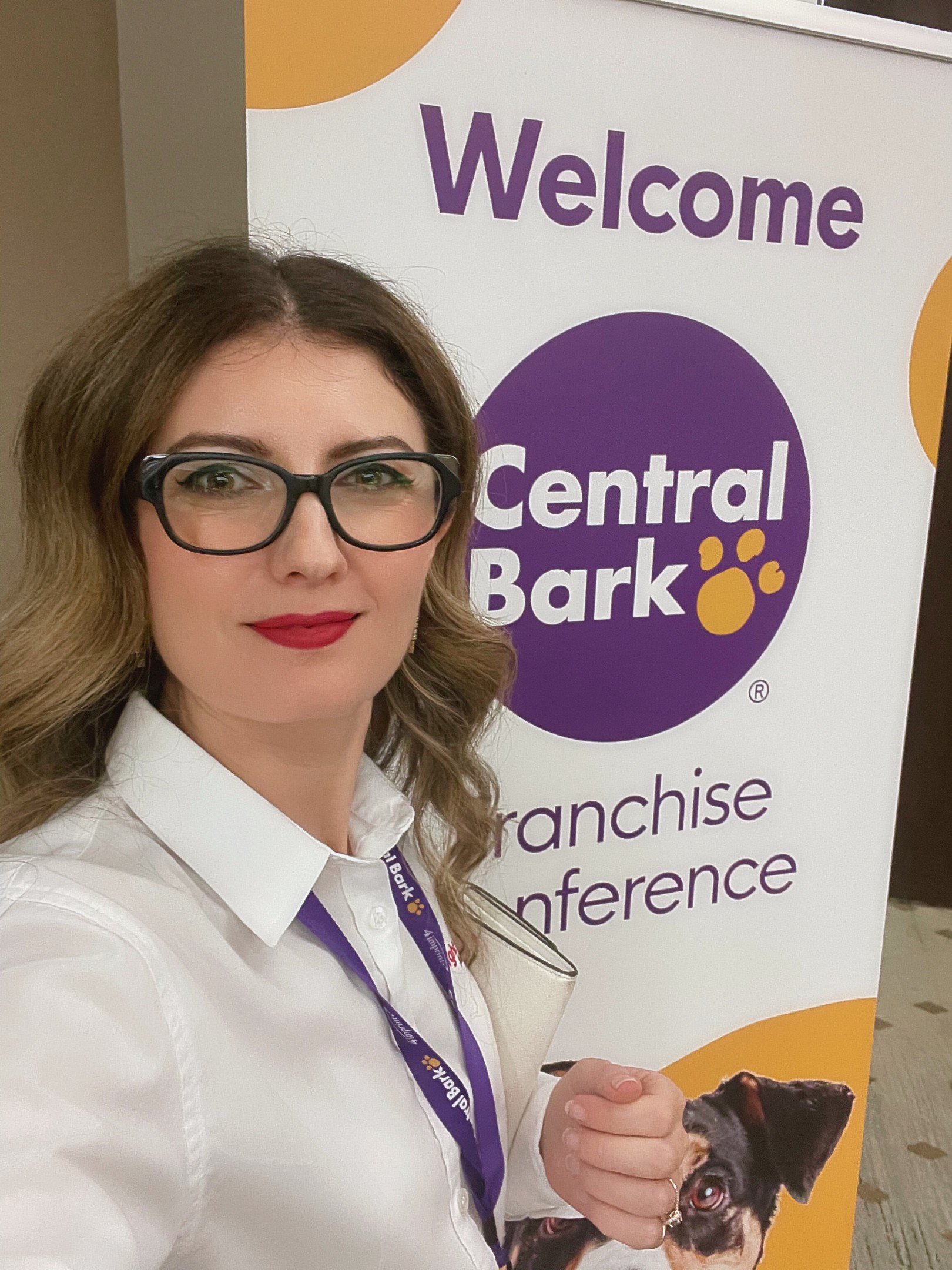 Our CEO Madalina at the Central Bark annual conference